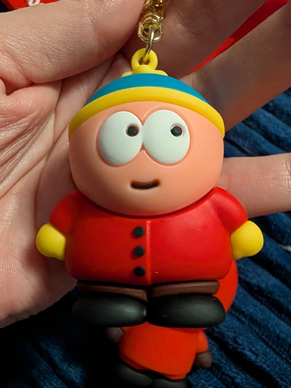 4 South Park Kyle & Kenny Silicone Keychain Set